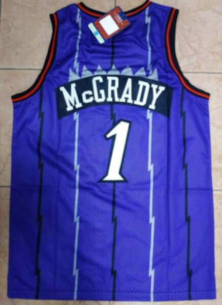 майка баскетбольная  Toronto Raptors №1 McGRADY  Mitchell & Ness