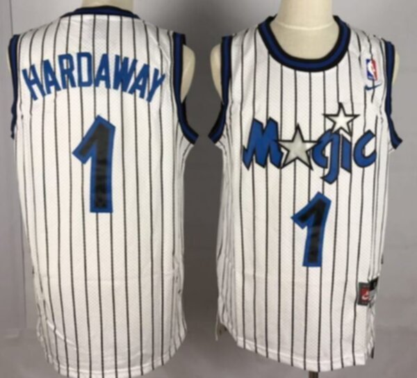 майка баскетбольная ретро Orlando Magic №1 HARDAWAY  nike