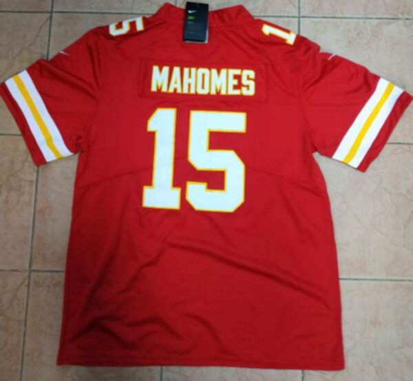 майка для американского футбола Kansas City Chiefs №15 Mahomes