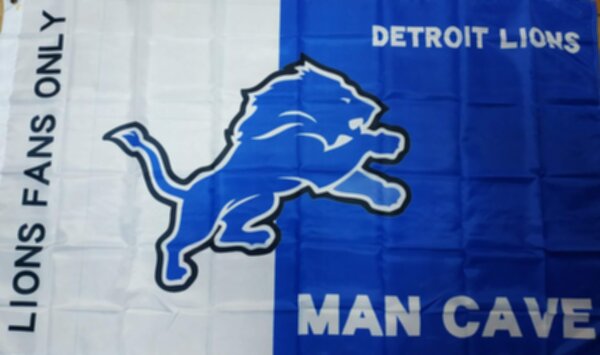 флаг  Detroit Lions  150 х 90 см