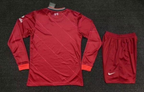 форма Liverpool  длинный рукав  2021-2022  домашняя