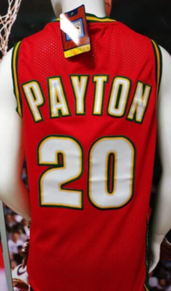майка баскетбольная  Seattle Supersonics №20 Payton  Mitchell & Ness