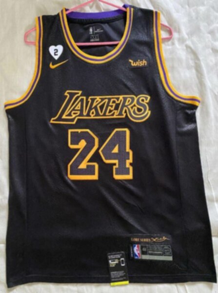 майка баскетбольная Los Angeles Lakers №24 Bryant nike 