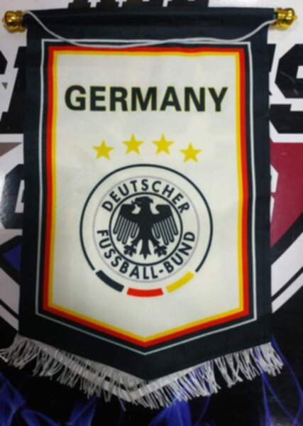 вымпел сборной Германии  30см х 20 см