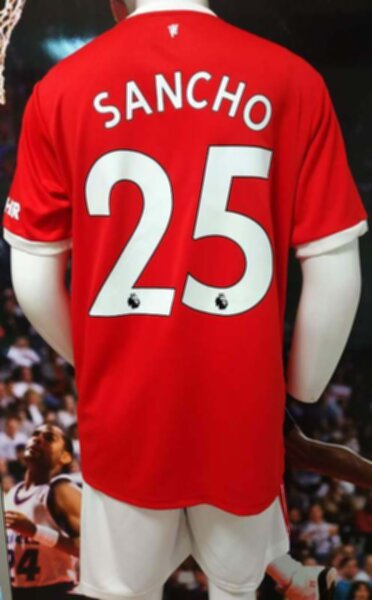 форма Manchester United  №25  SANCHO  2021-2022  домашняя
