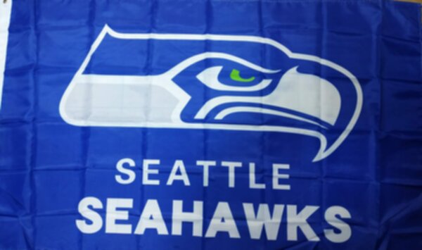 флаг  Seattle Seahawks   150 х 90 см