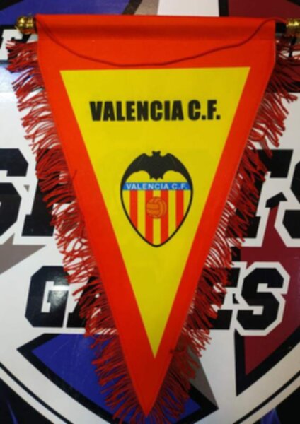 вымпел Valencia  40 Х 25 см  матерчатый