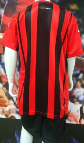 форма детская AC Milan  2021-2022  домашняя