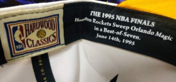 снэпбэк  Houston Rockets 1995 Finals  Mitchell & Ness