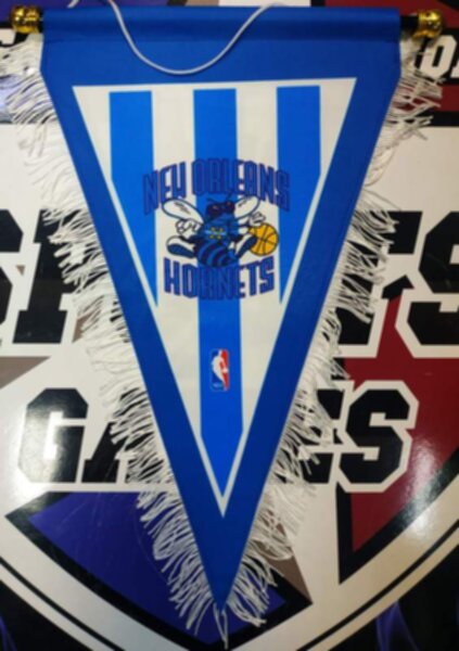 вымпел  Charlotte Hornets  40 Х 25 см  матерчатый