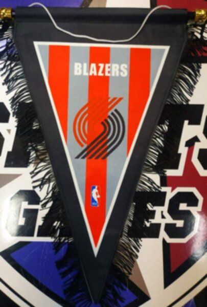 вымпел Portland Trail Blazers  40 Х 25 см  матерчатый