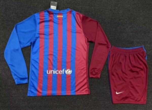 форма Barcelona длинный рукав  2021-2022  домашняя