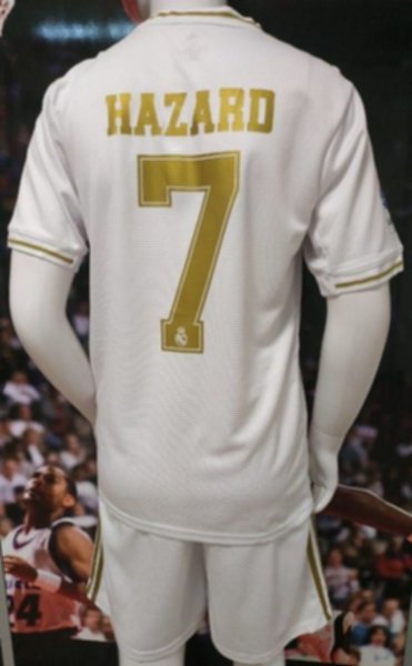 форма Real Madrid №7 HAZARD 2019-2020  домашняя