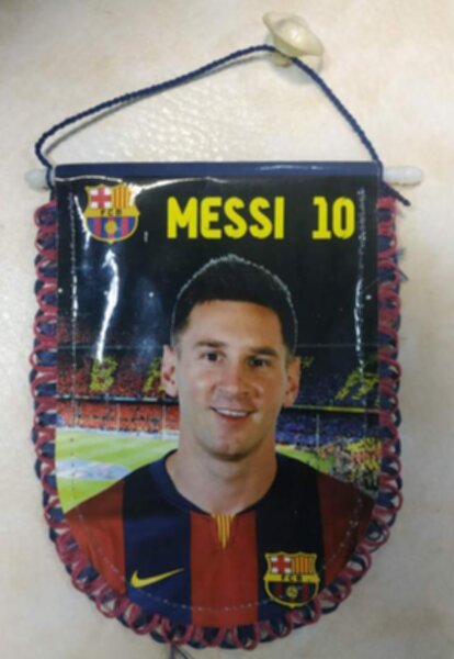 вымпел Messi №10 Barcelona