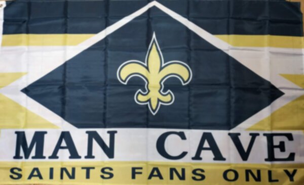 флаг  New Orleans Saints  150 х 90 см