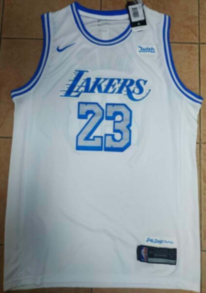 майка баскетбольная Los Angeles Lakers №23 JAMES   nike