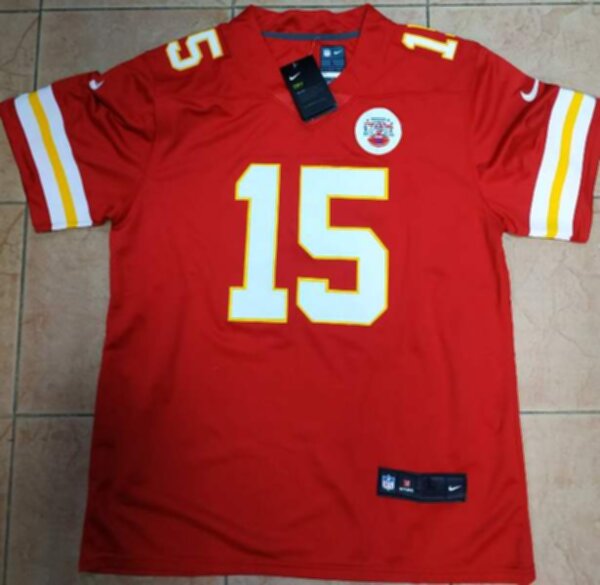 майка для американского футбола Kansas City Chiefs №15 Mahomes