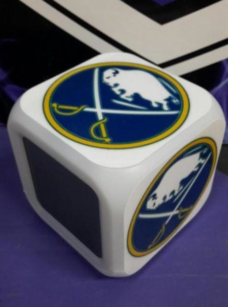 часы с LED Buffalo Sabres  8х8х8см