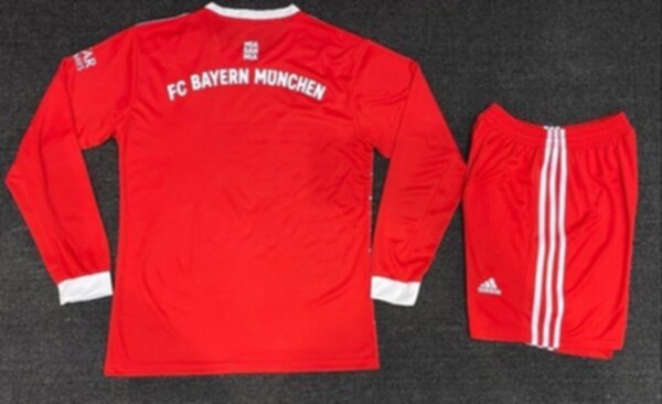 форма Bayern Munchen  длинный рукав 2022-2023  домашняя  полиэстер 100%