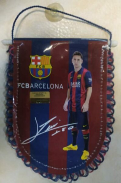 вымпел Messi №10 Barcelona