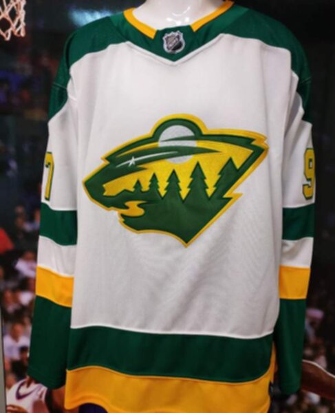 свитер хоккейный  Minnesota Wild №97 KAPRIZOV adidas
