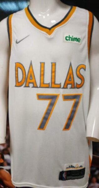 майка баскетбольная Dallas Mavericks №77 DONCIC  nike