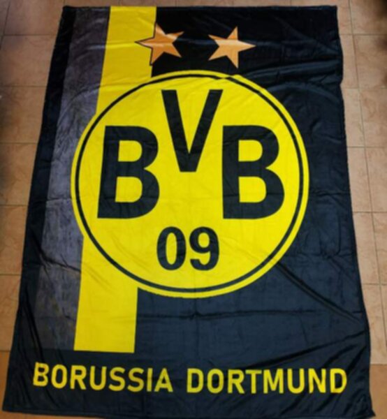 плед Borussia Dortmund  200см х 150см полиэстер 100%