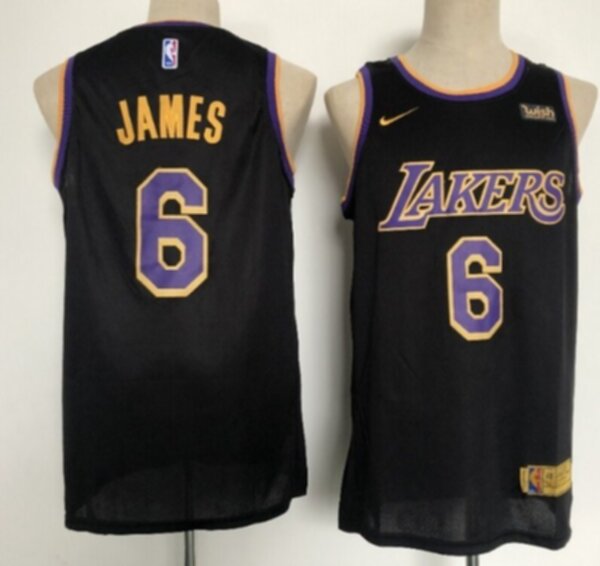 майка баскетбольная LA Lakers №6 JAMES nike