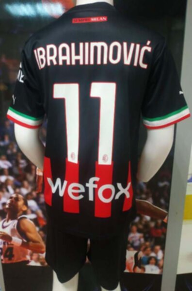 форма AC Milan №11 IBRAHIMOVICH  2022-2023 puma  домашняя 