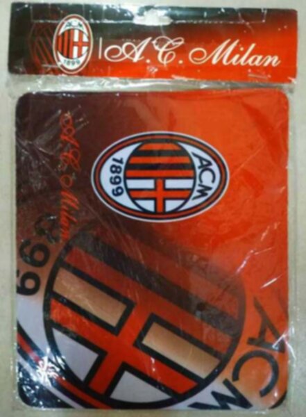 коврик для мышки AC Milan  21 х 18 см