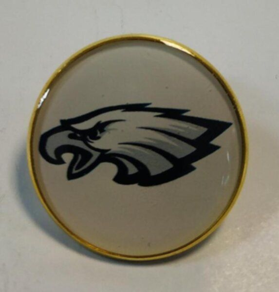 значок Philadelphia Eagles  №0306  2,5 см  металл+полимерная смола