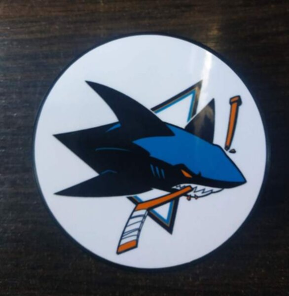 шайба сувенирная San Jose Sharks