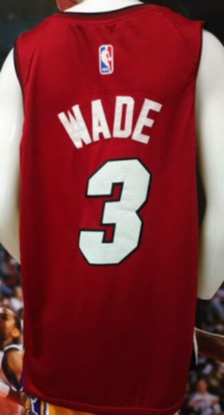майка баскетбольная Miami Heat №3 WADE  nike