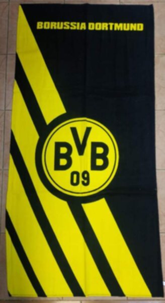 полотенце Borussia Dortmund  150см х 70см  хлопок