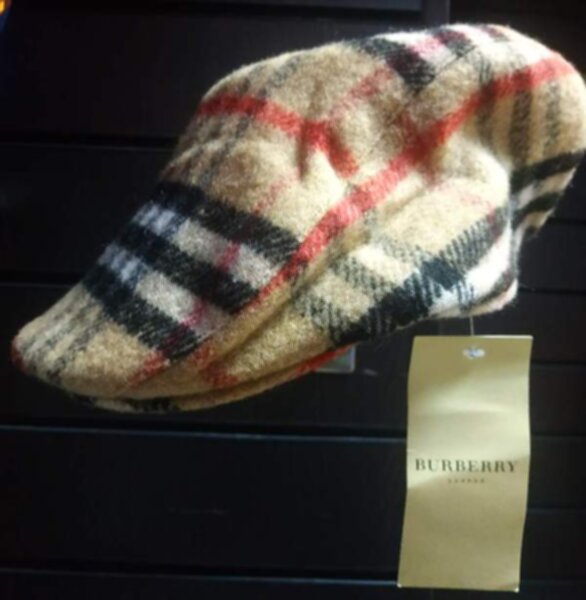 кепка Burberry шерсть 100%