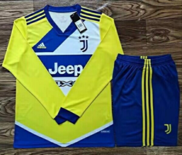 форма Juventus длинный рукав  2021-2022  гостевая