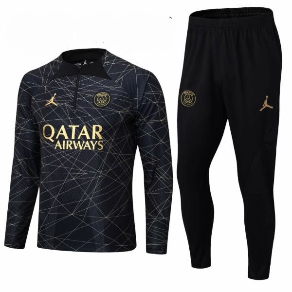 костюм спортивный тренировочный  детский Paris SG  Jordan 2023  полиэстер 100%