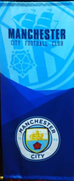 вымпел Manchester City  93 см  х  37 см