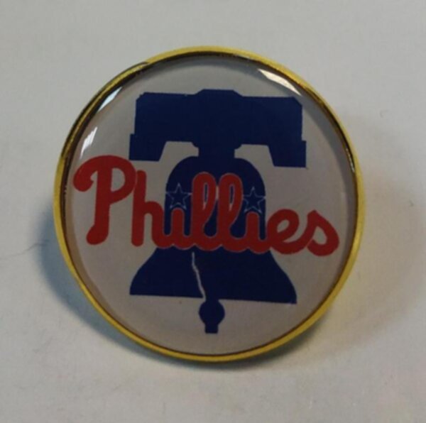 значок   Philadelphia Phillies  №1015   2,5 см  металл+полимерная смола