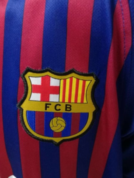 форма детская Barcelona  длинный рукав  2018-2019