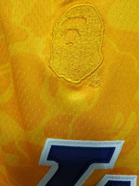 майка   баскетбольная Los Angeles Lakers  BAPE