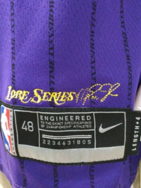 майка баскетбольная Los Angeles Lakers №23 JAMES  nike