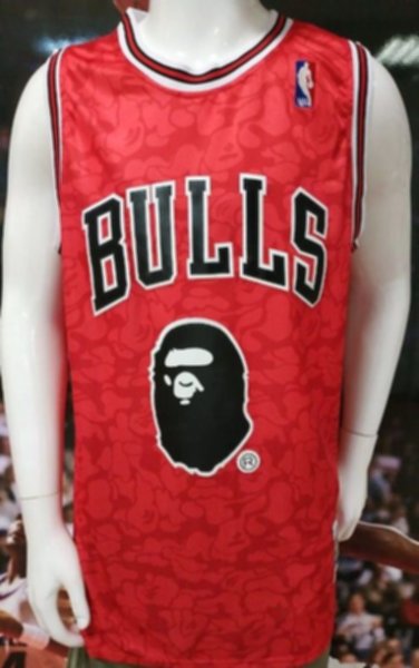 майка  баскетбольная  Chicago Bulls BAPE