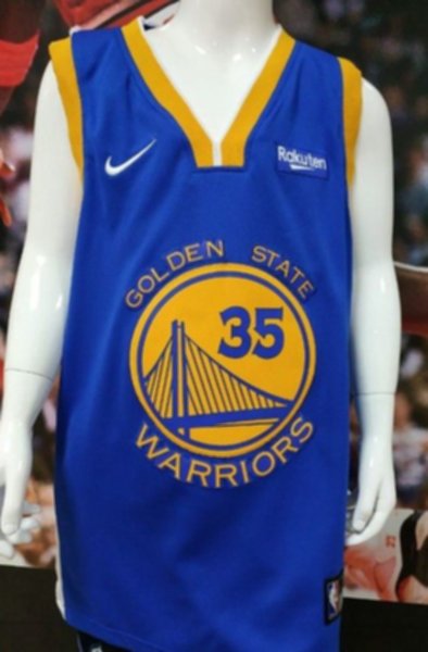 майка баскетбольная детская Golden State Warriors №35 DURANT  nike