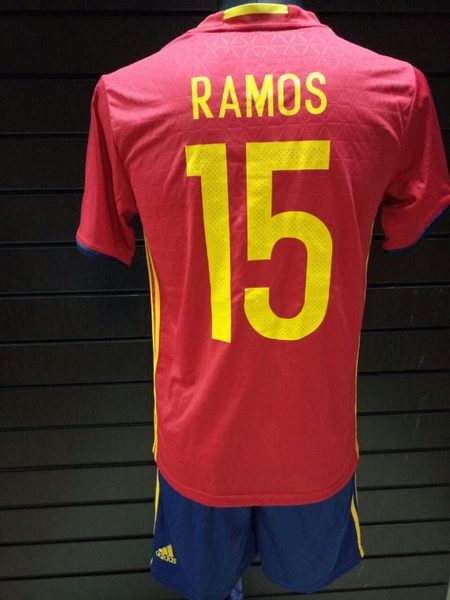 форма сборной Испании№15 RAMOS   EURO 2016