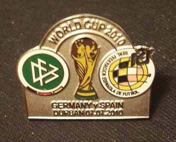 значок Germany-Spain(№0484)
