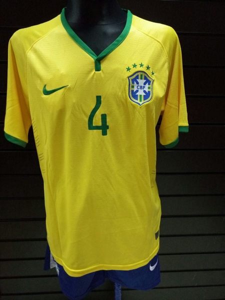 форма сборной Бразилии №4 DAVID LUIZ  World Cup 2014