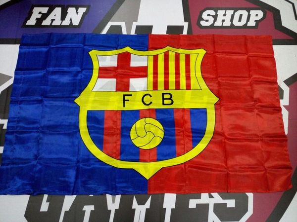 флаг Barcelona  150 см х 90 см