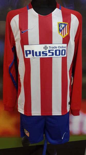 форма Atletico Madrid  длинный рукав 2016-2017  домашняя