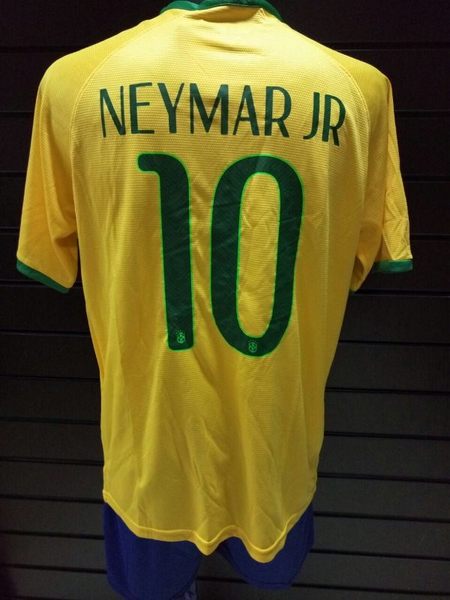 форма сборной Бразилии №10 NEYMAR JR  World Cup 2014